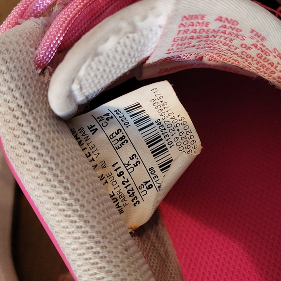 Nike 334212-611 Air Force 1 Pink Valentines Athletic Shoes - Picture 7 of 13